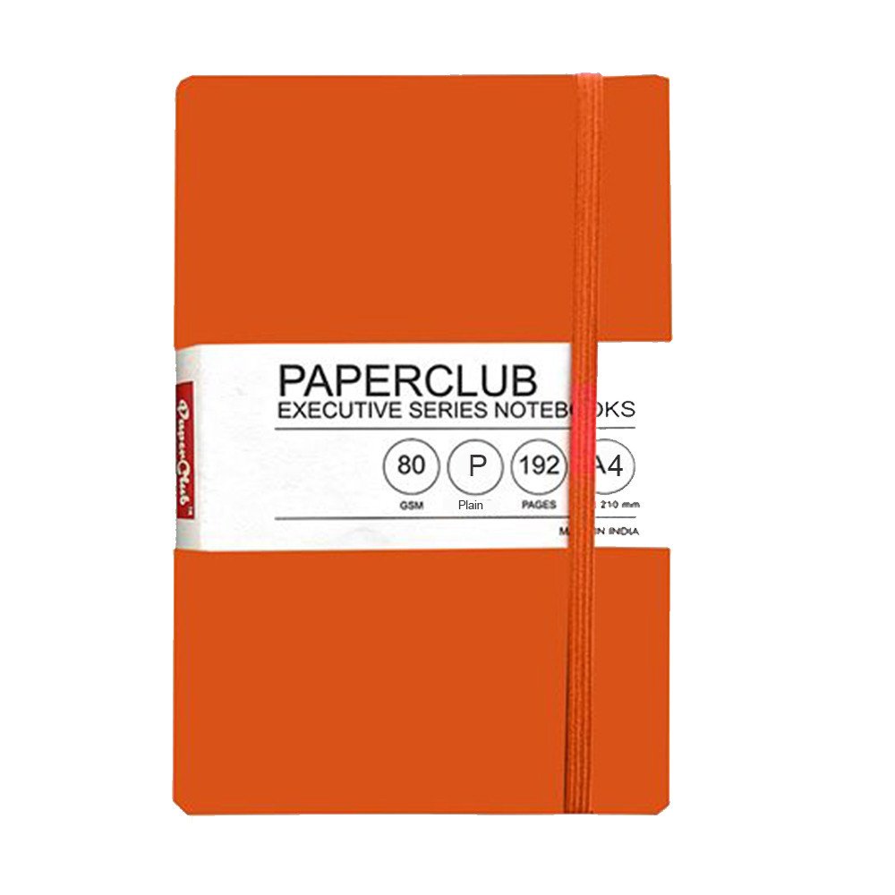 PaperClub Executive NoteBook | 53402 | A4 -192 PAGES | RULED And Plain | Executive Notebooks | Executive Diary for Daily Use| Non Dated Planner and Diary Just at 450Rs.