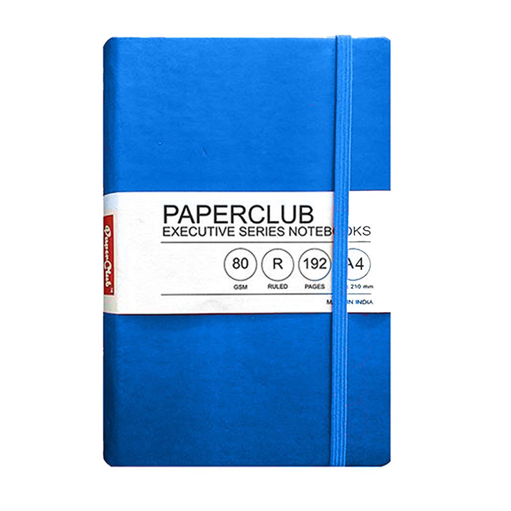 PaperClub Executive NoteBook | 53402 | A4 -192 PAGES | RULED And Plain | Executive Notebooks | Executive Diary for Daily Use| Non Dated Planner and Diary Just at 450Rs.